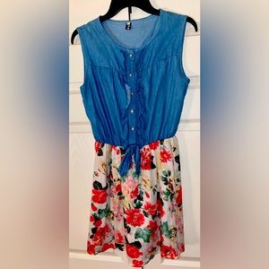 Two Tone Summer Dress